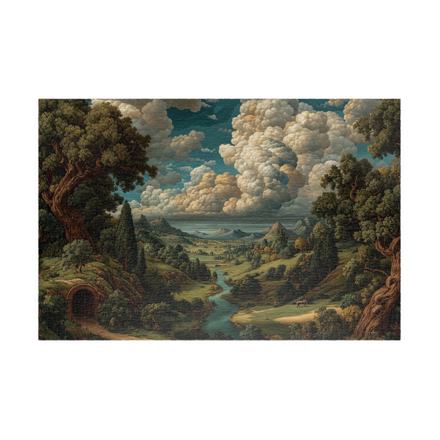 The Timeless Landscape, Valley of the Serene (Jigsaw Puzzle)