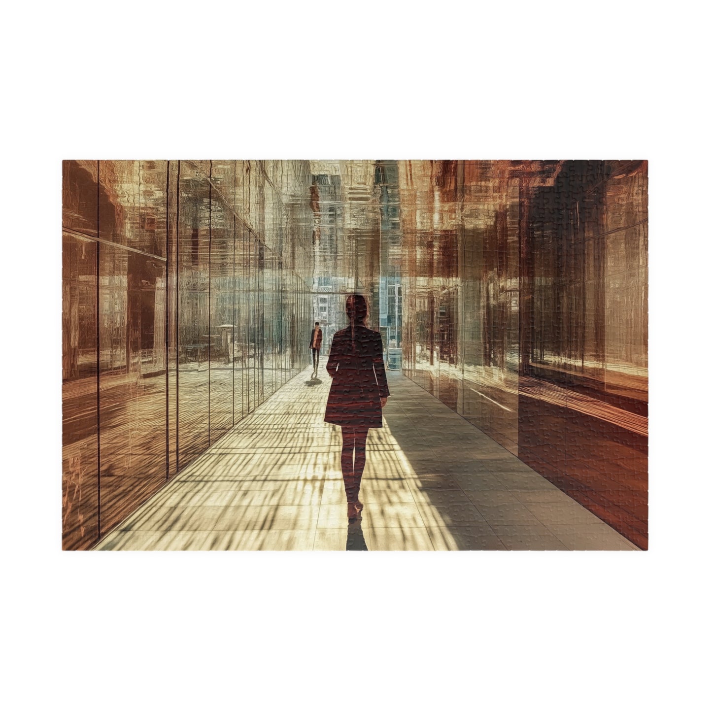 Corporate Silence, Alone in the Crowd (jigsaw puzzle)