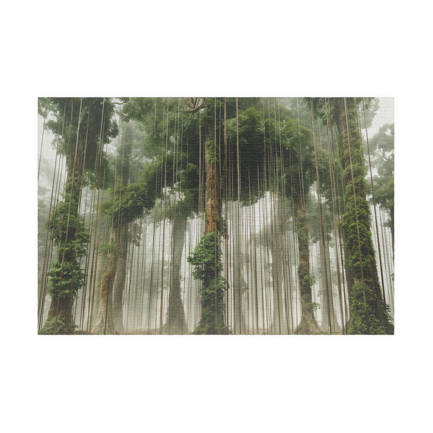 Concrete Jungle, Held by Rebar (Jigsaw Puzzle)