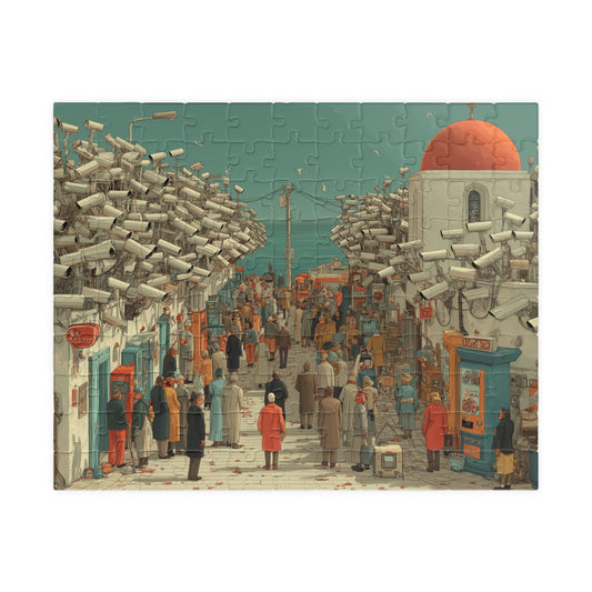 Say Cheese or Else, Crowdsourced Surveillance (Jigsaw Puzzle)