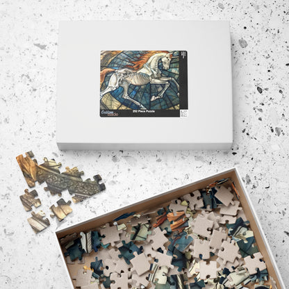 Phantom of the Glade, Stained Unicorn (Jigsaw Puzzle)