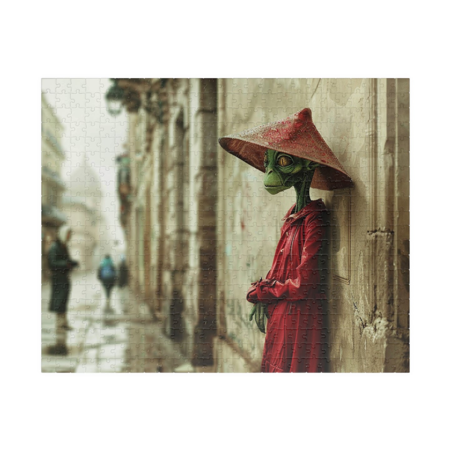 Just Passing Time, An Alien's View (Jigsaw Puzzle)