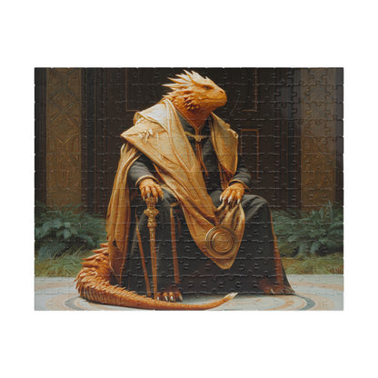 Ornate Oracle, Golden Knowledge (Jigsaw Puzzle)