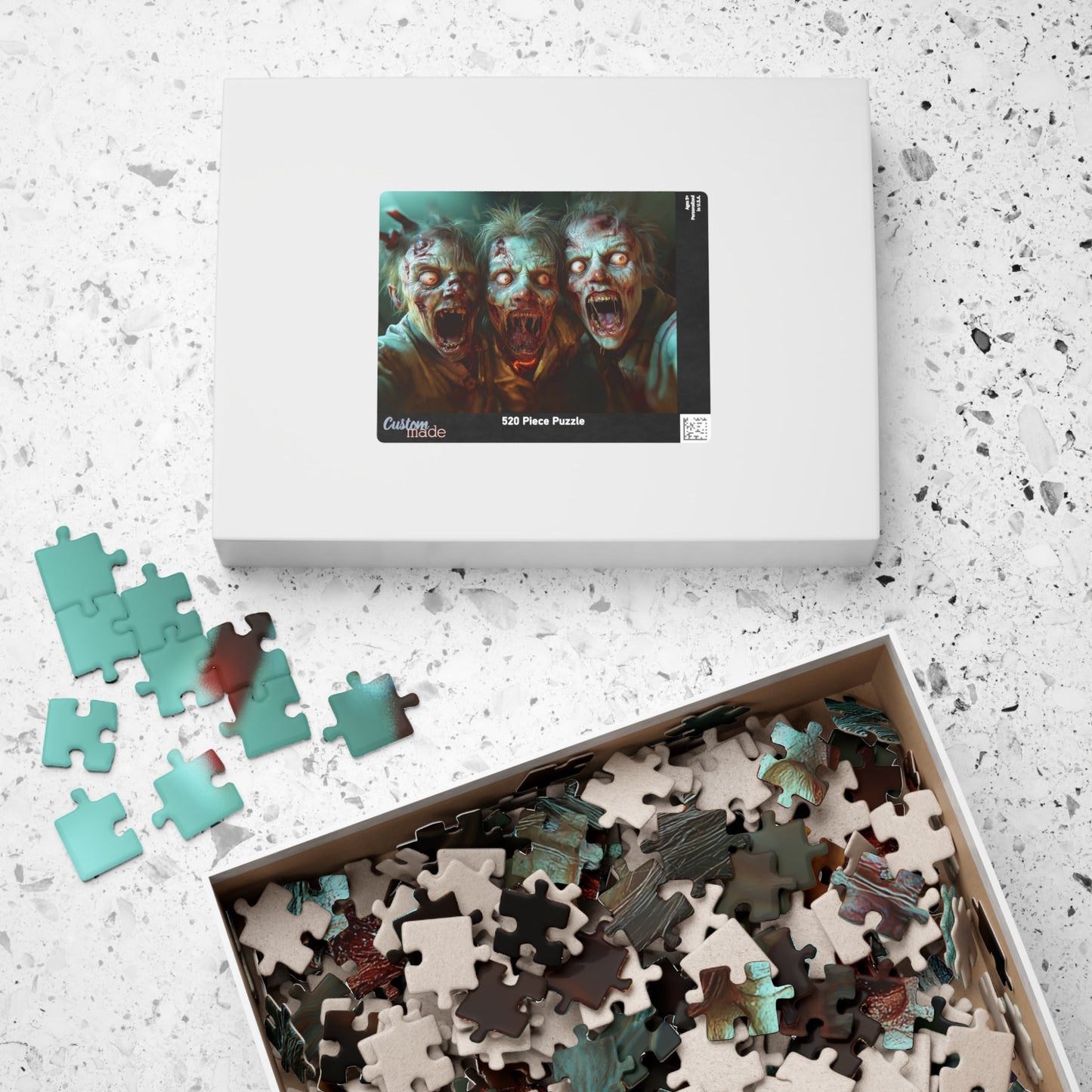 Say Brains! , Zombie Selfie (Jigsaw Puzzle)