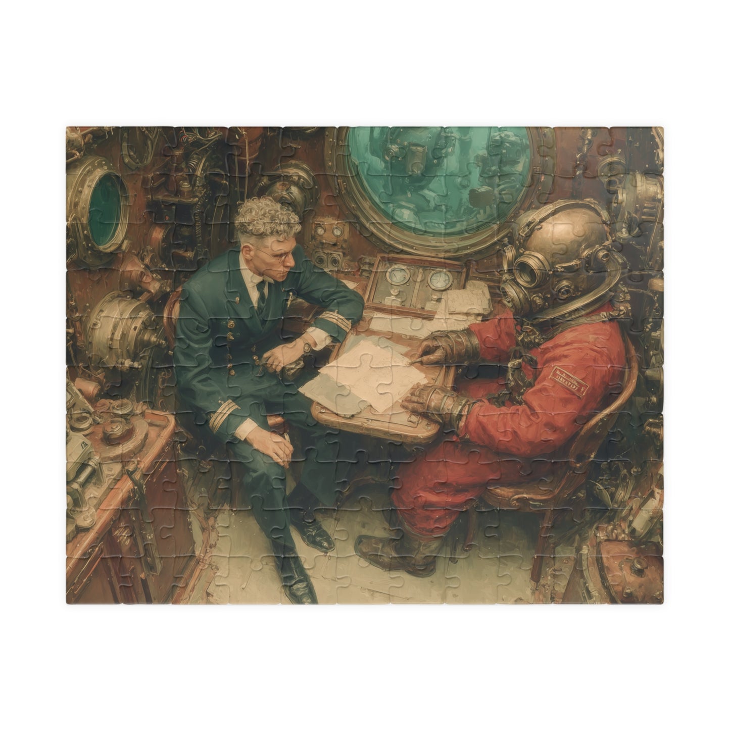 Iron Coffin Diplomacy, Submerged Negotiations (Jigsaw Puzzle)