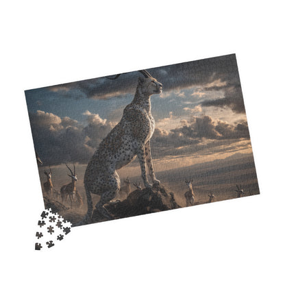 The Pact-Bound Predator, The Living Paradox of the Plains (Jigsaw Puzzle)