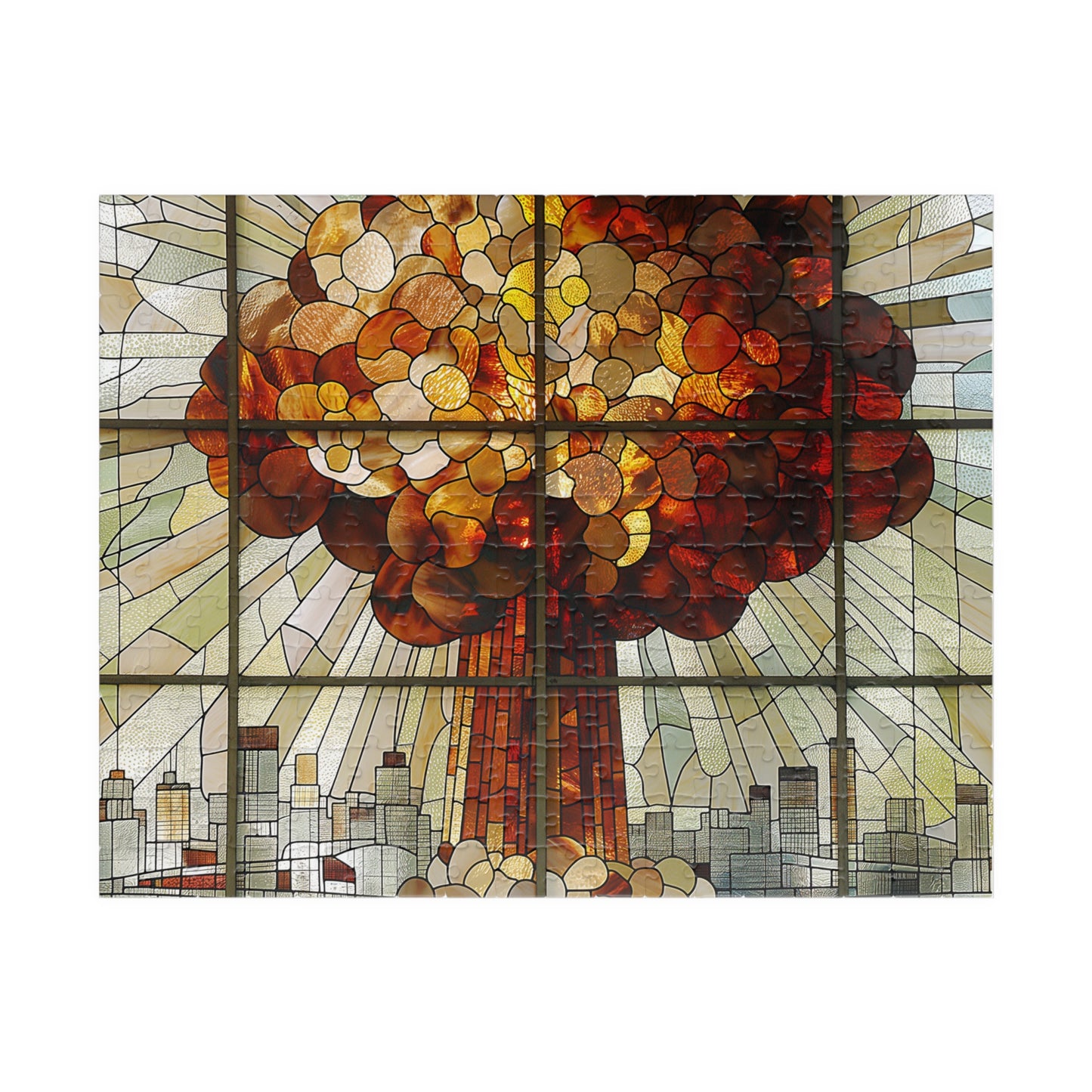 Glass Apocalypse, Stained Blast (Jigsaw Puzzle)