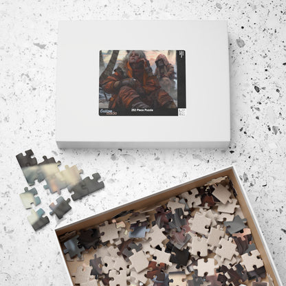 Wasteland Sustenance, A Scavenger's Lunch (Jigsaw Puzzle)