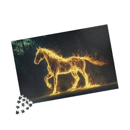 Nightmare, Horse on Fire (Jigsaw Puzzle)