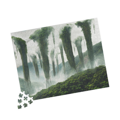 Skybound Canopy, Floating Forest (Jigsaw Puzzle)