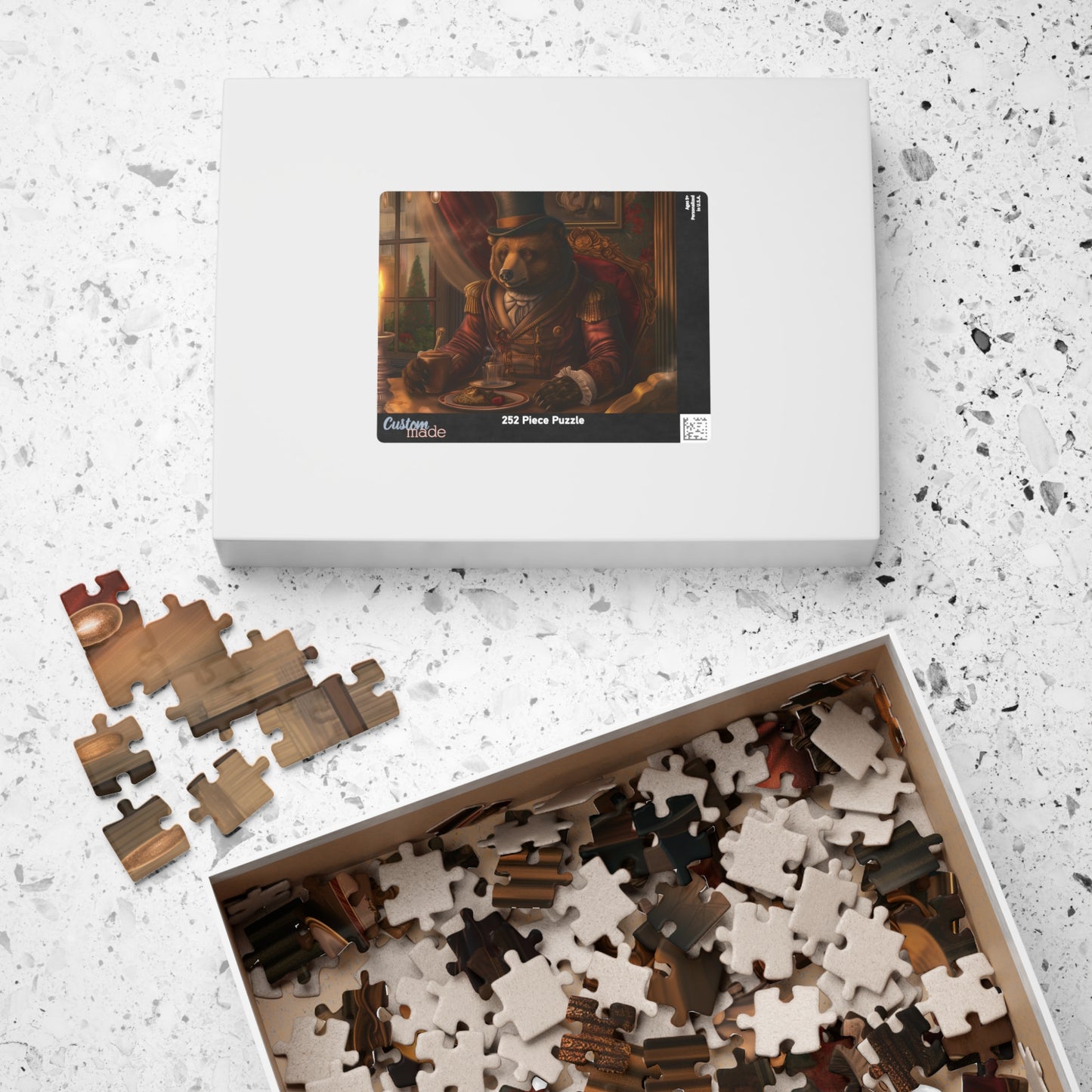 Dinner with a Gentleman, A Great Feast (jigsaw puzzle)