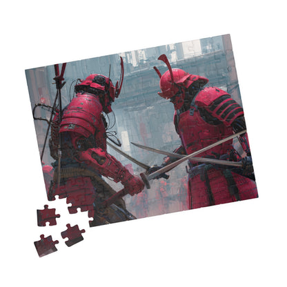 CyberShogun Showdown, Robotic Swordfight (Jigsaw Puzzle)