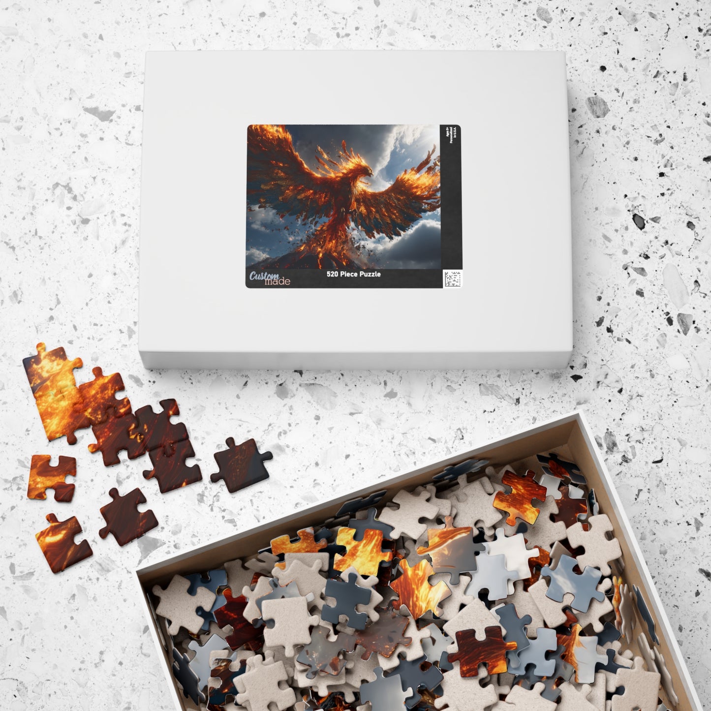 Phoenix, Rise from the Ashes (Jigsaw Puzzle)