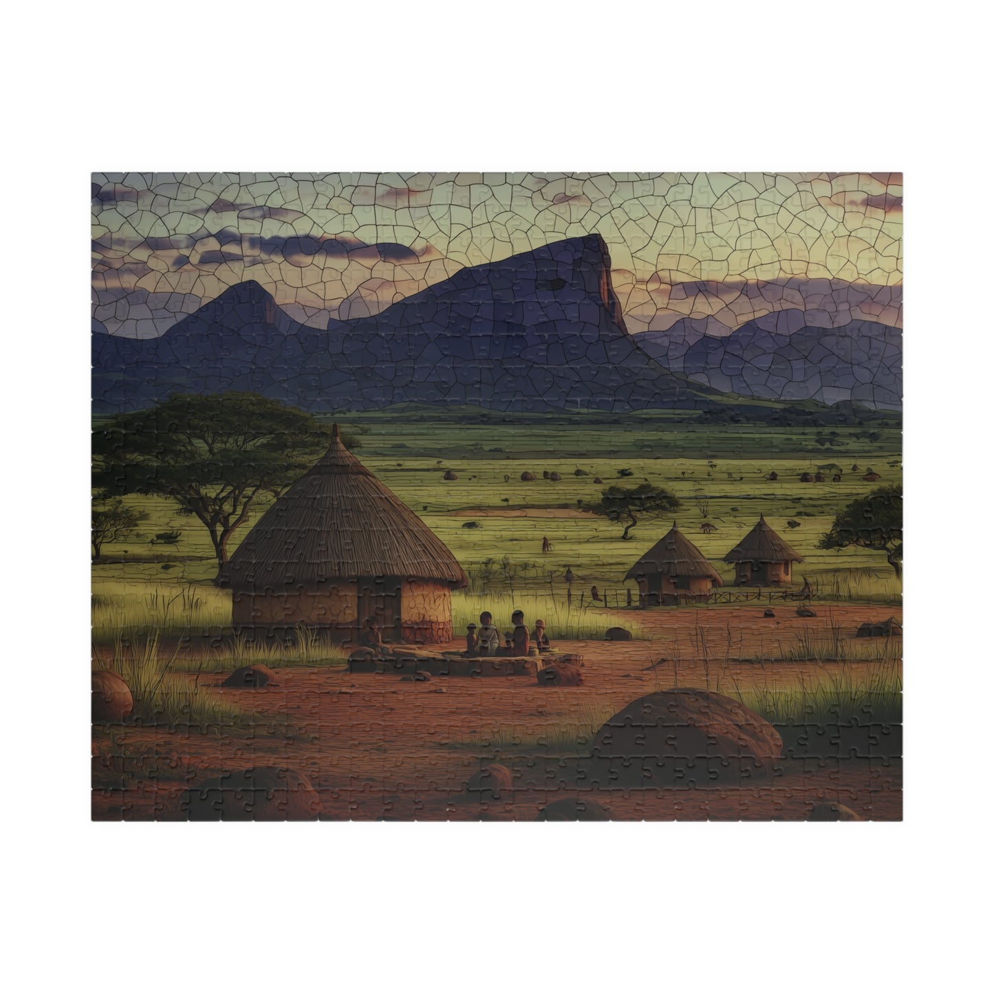 Savanna Mosaic, Celebrate Africa! (Jigsaw Puzzle)