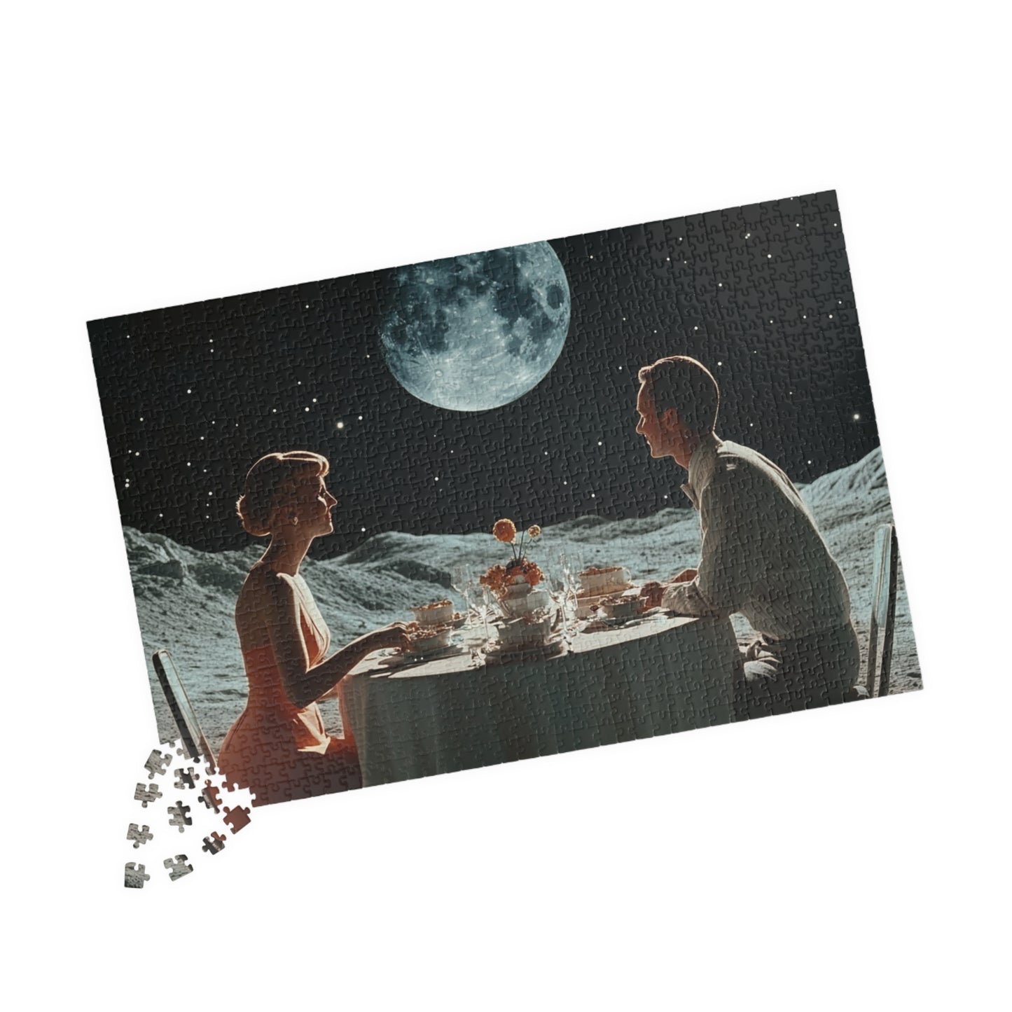 Lunar Rendezvous, A Perfect Date (Jigsaw Puzzle)