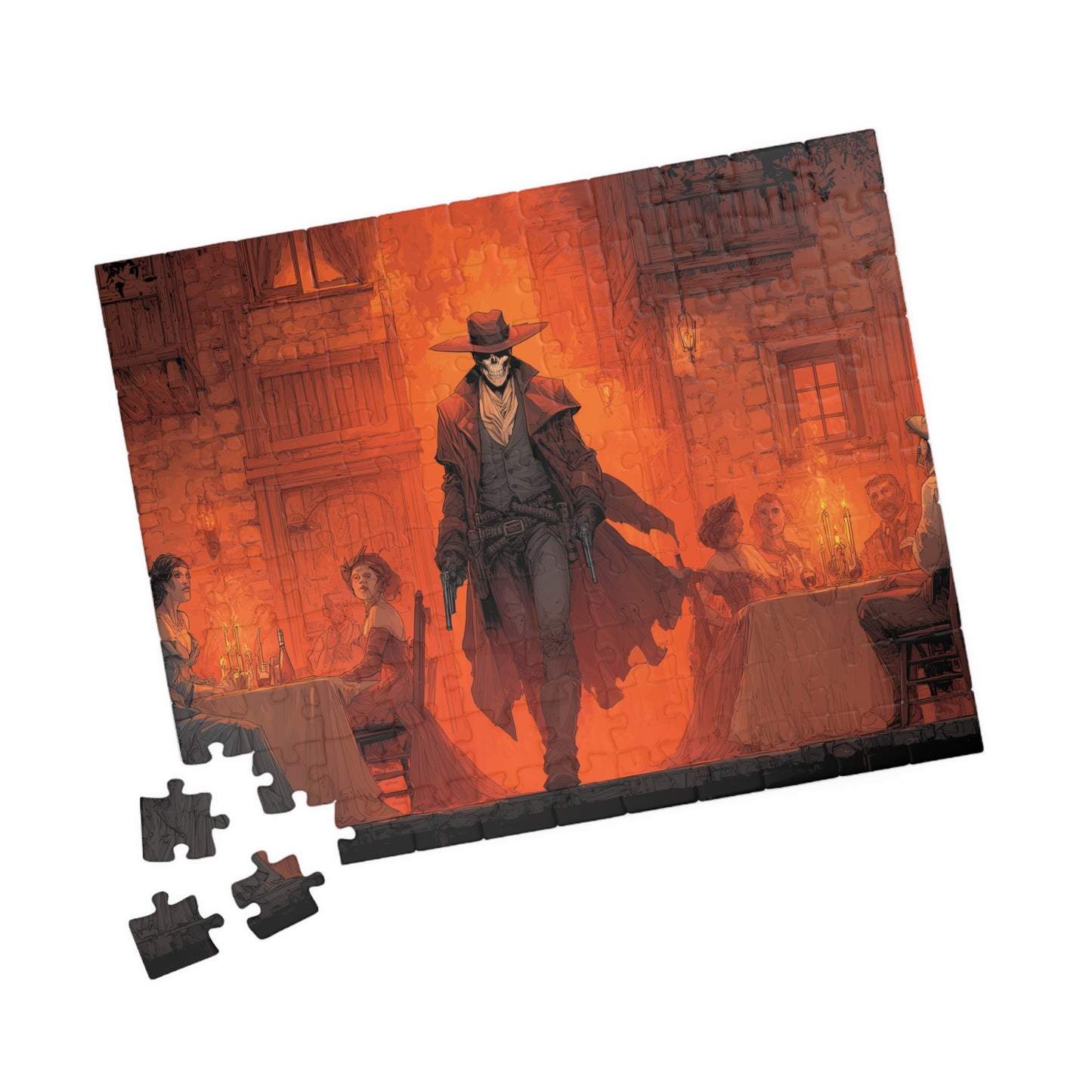 The Uninvited Guest, The Undead Western (Jigsaw Puzzle)