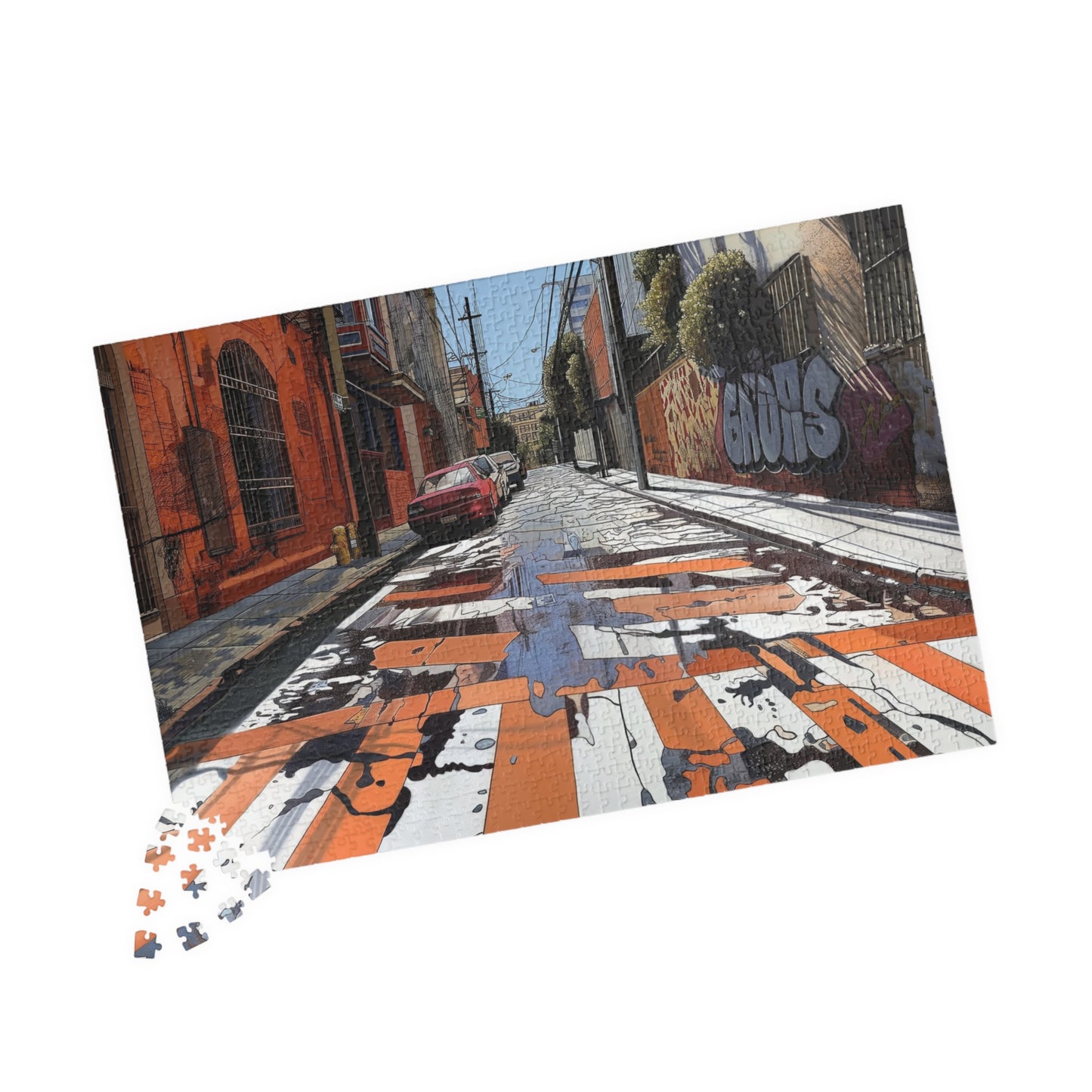 Pavement Dreams, Urban Living (Jigsaw Puzzle)