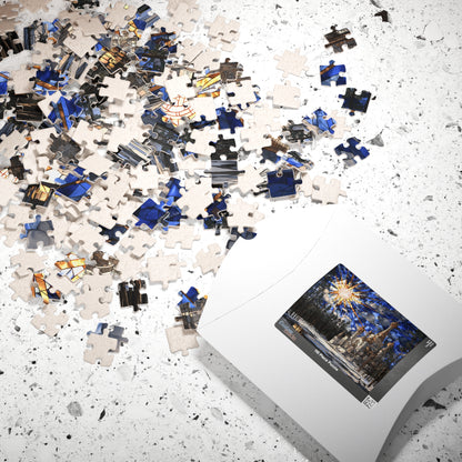 Silent Temple of the North, Frostbound Glory (Jigsaw Puzzle)