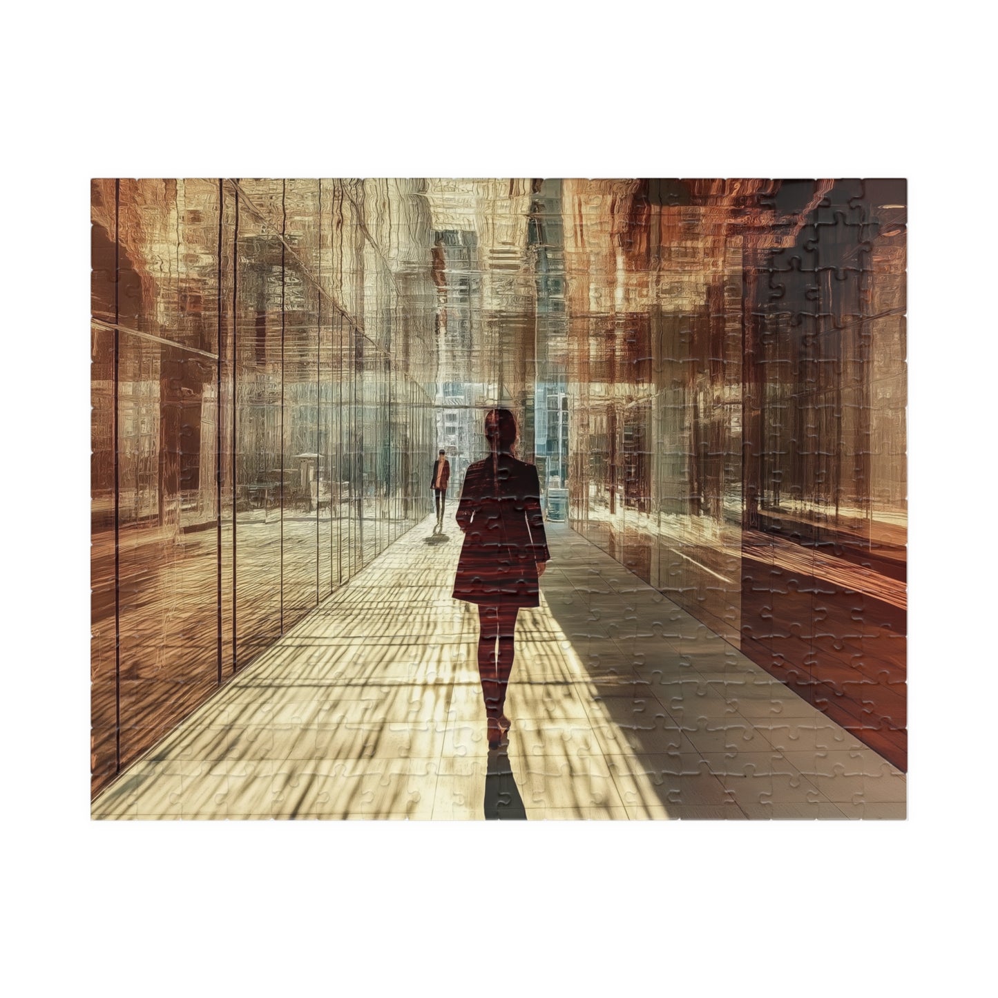 Corporate Silence, Alone in the Crowd (jigsaw puzzle)