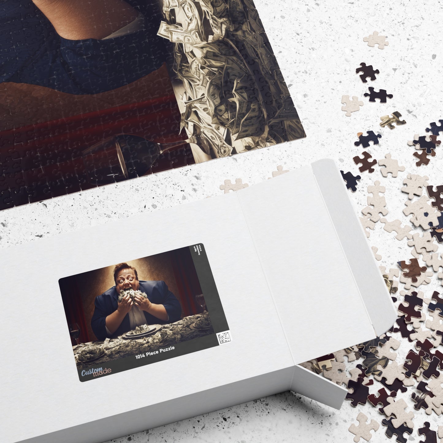 Feast of the Almighty Dollar, The Money Devourer (Jigsaw Puzzle)