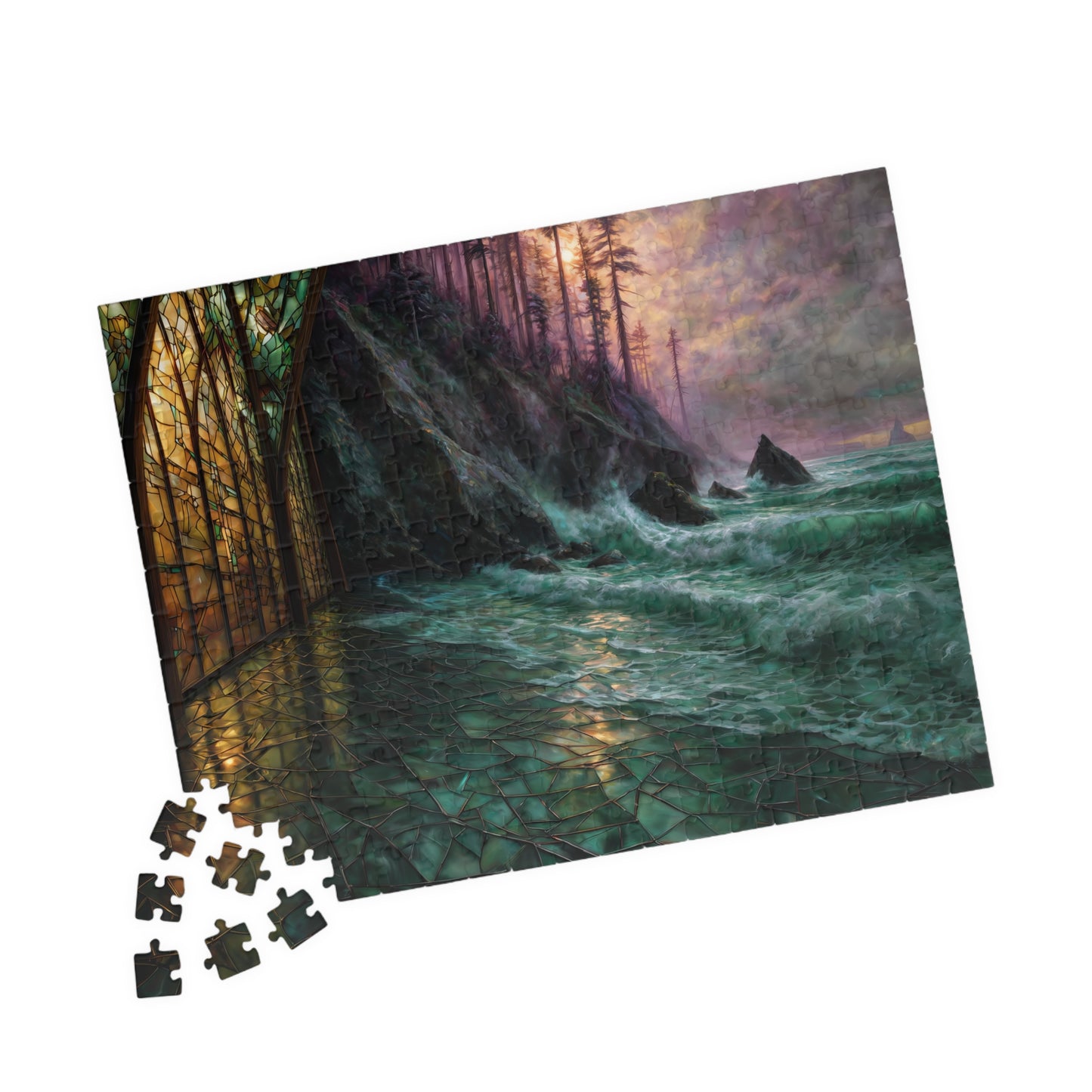 Pacific Hymn at Daybreak, Californian Dawn (Jigsaw Puzzle)