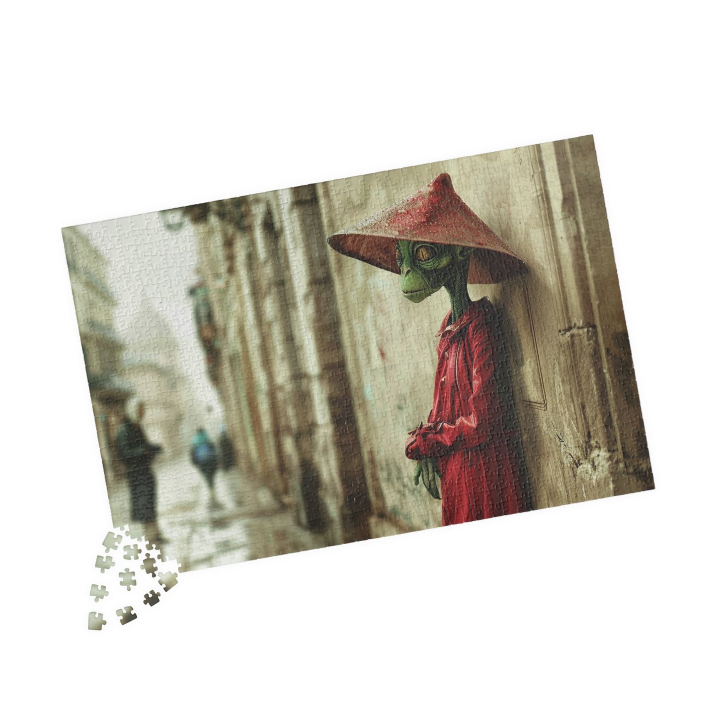 Just Passing Time, An Alien's View (Jigsaw Puzzle)