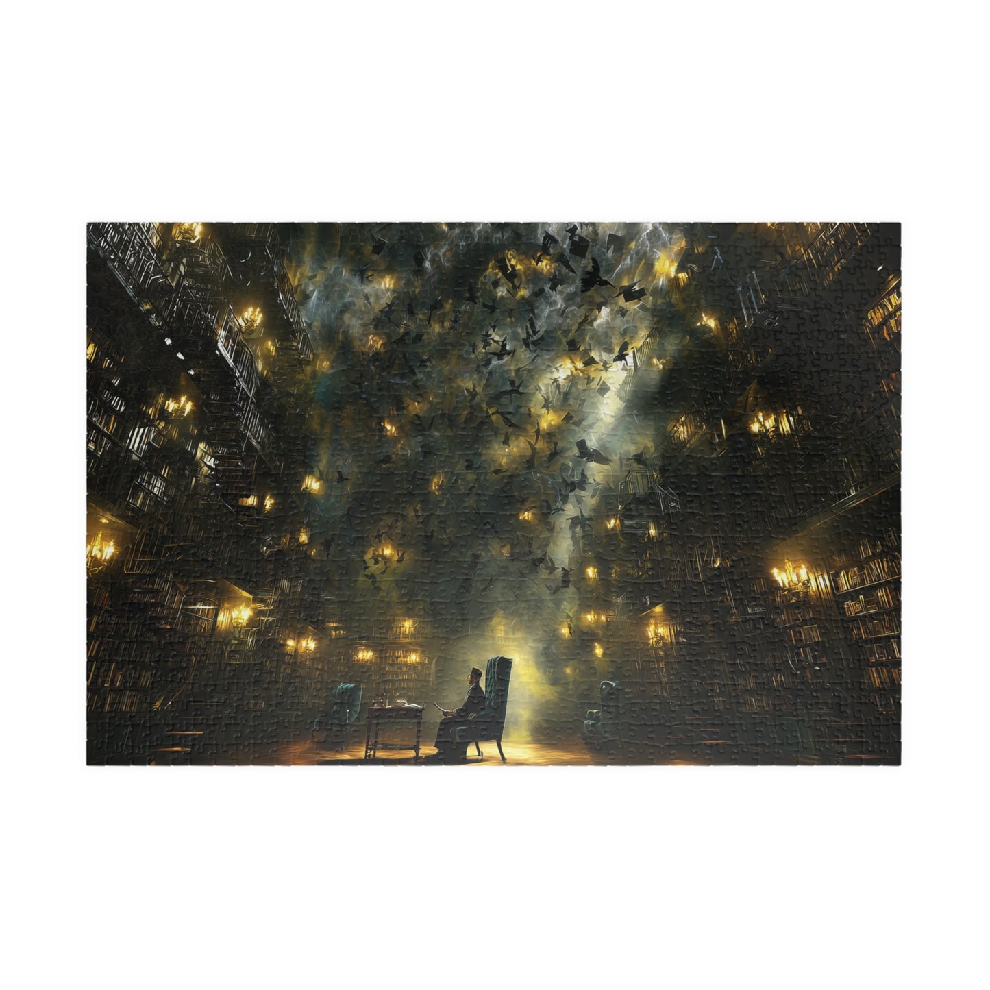 The Archivist and the Abyss, Unraveled Minds (Jigsaw Puzzle)