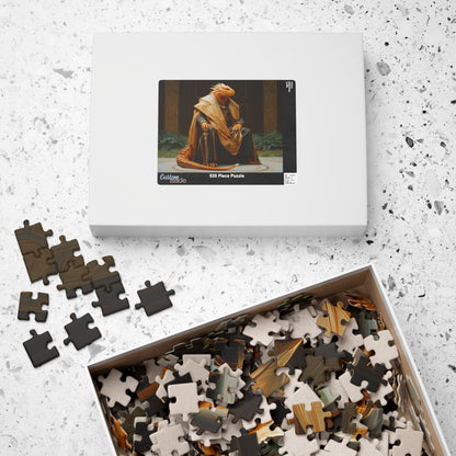 Ornate Oracle, Golden Knowledge (Jigsaw Puzzle)