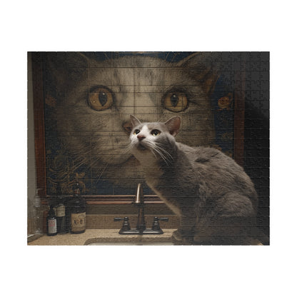 Homage to the House Cat, The Watcher and the Watched (Jigsaw Puzzle)