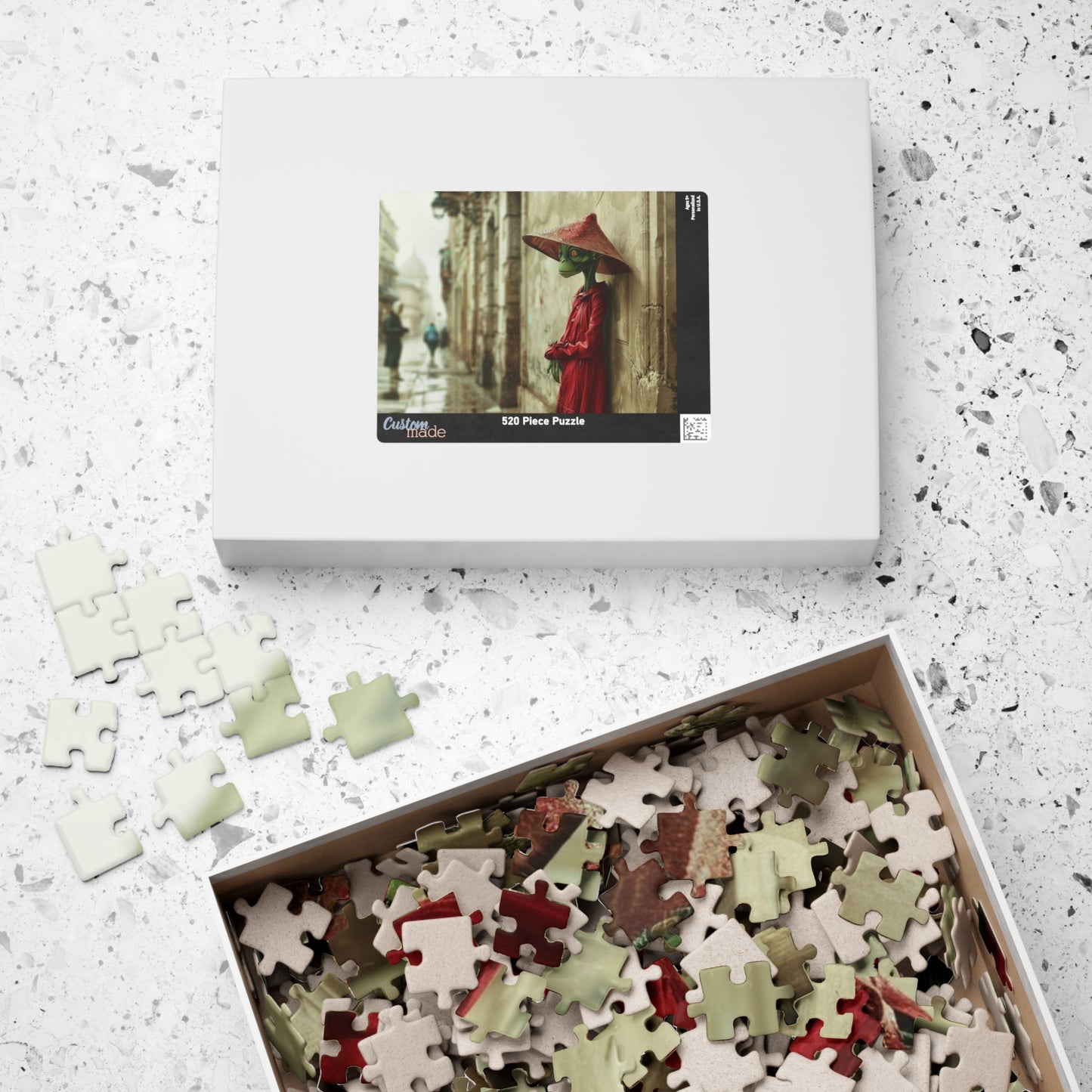 Just Passing Time, An Alien's View (Jigsaw Puzzle)