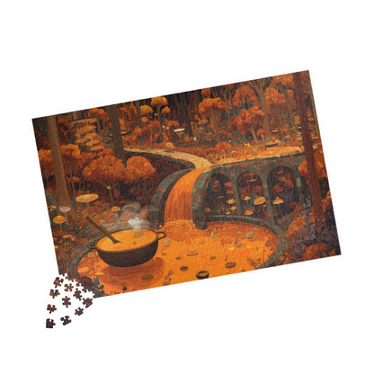 Pumpkin Flavored Forest, The Autumn Kitchen (Jigsaw Puzzle)