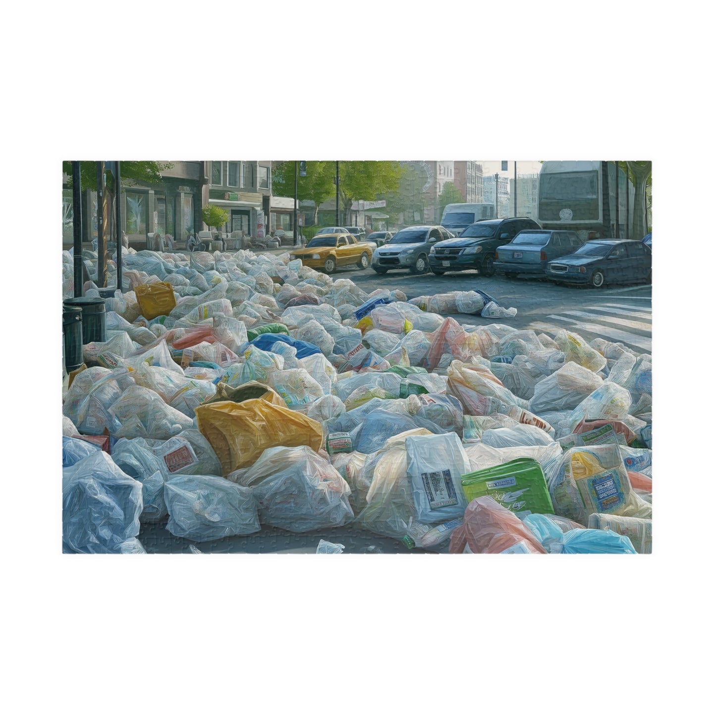 Garbage Season, Summer of Trash (Jigsaw Puzzle)