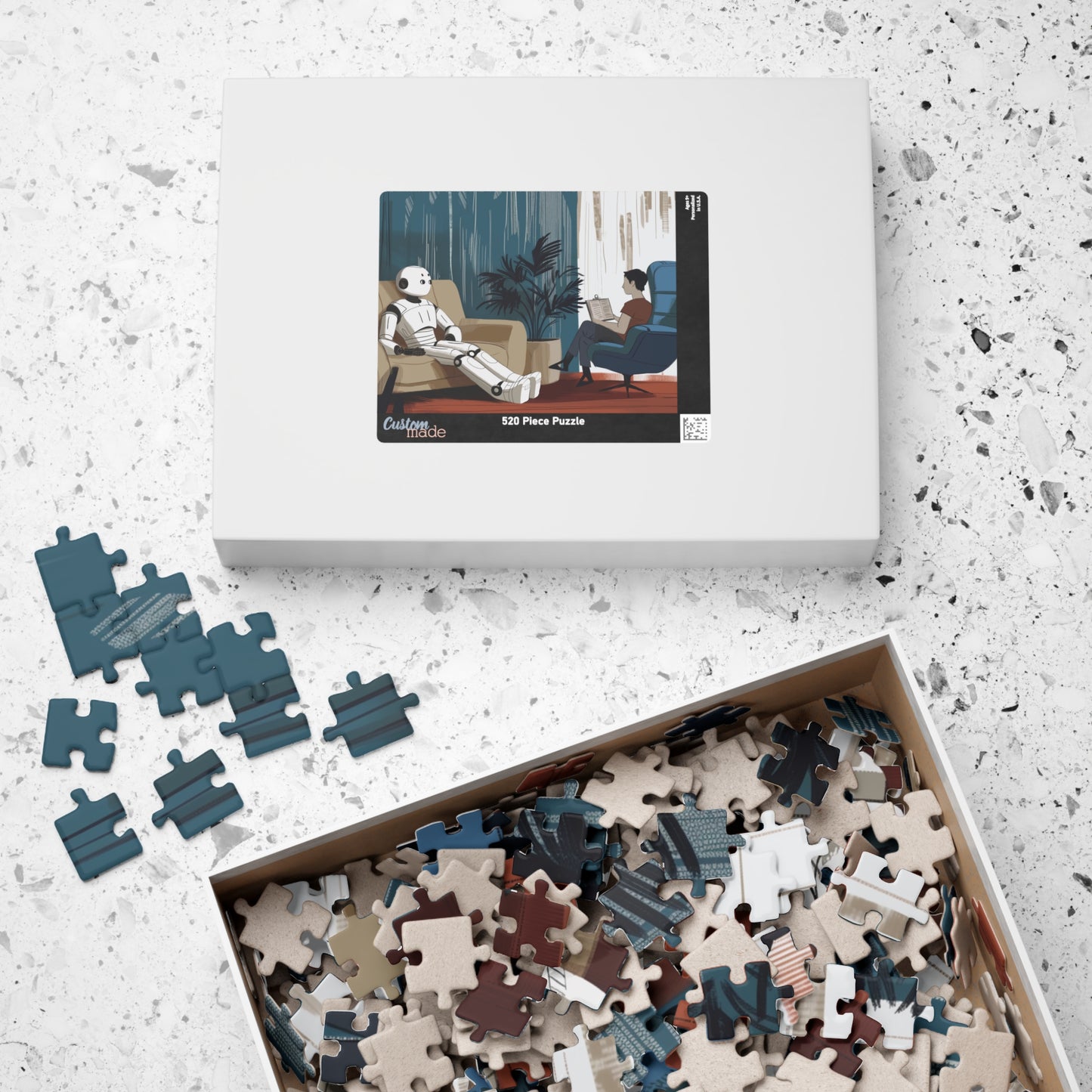 Robot Therapy, Digital Depression (jigsaw puzzle)