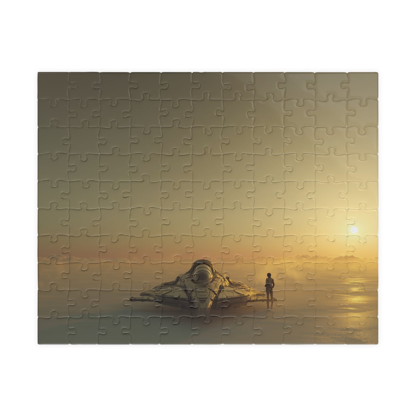 Stranded in Heaven, Vessel on the Cloud Sea (Jigsaw Puzzle)