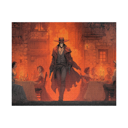 The Uninvited Guest, The Undead Western (Jigsaw Puzzle)