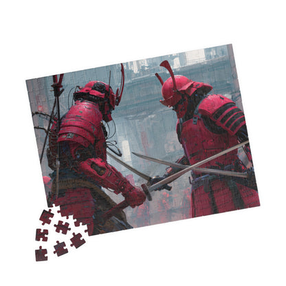 CyberShogun Showdown, Robotic Swordfight (Jigsaw Puzzle)
