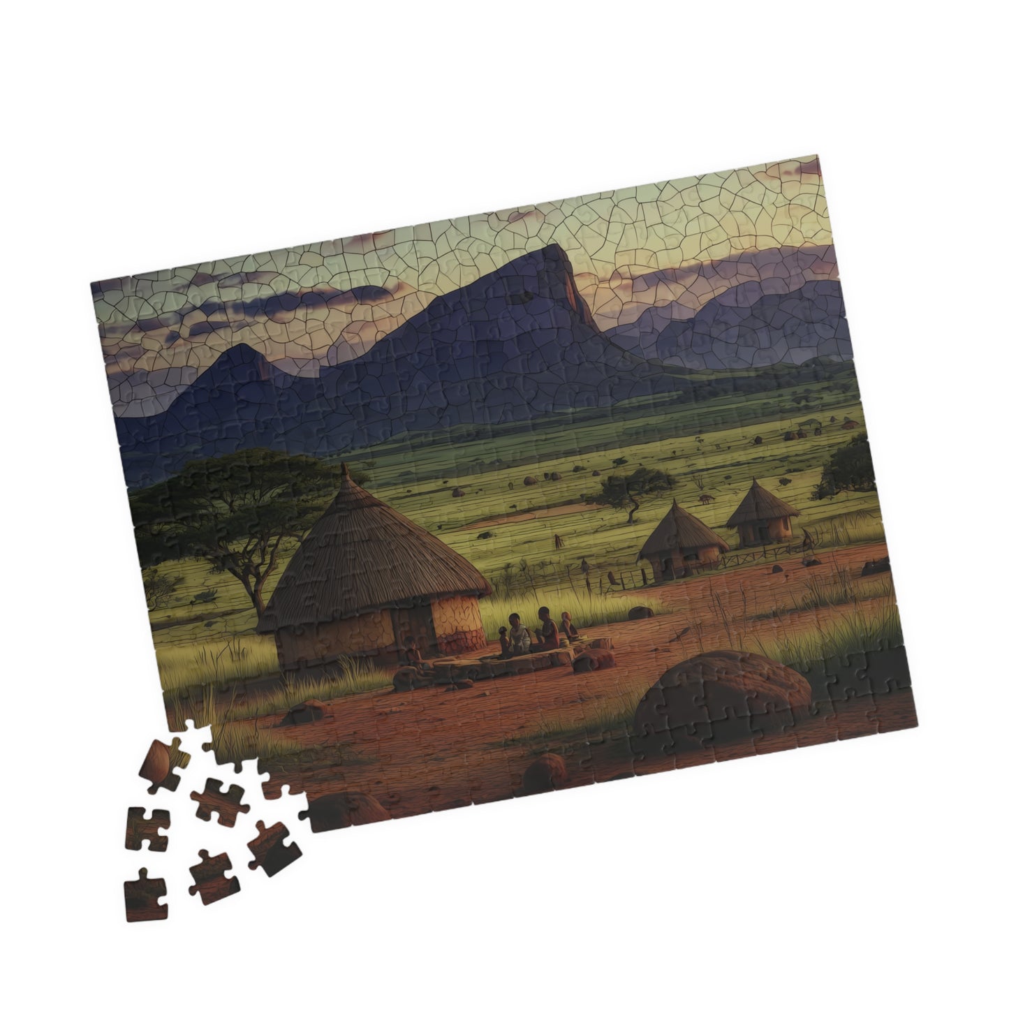 Savanna Mosaic, Celebrate Africa! (Jigsaw Puzzle)