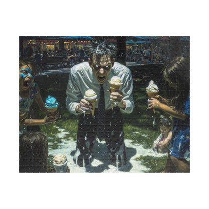 Frozen Delight Fanatic, The Man Who Could Not Stop (Jigsaw Puzzle)