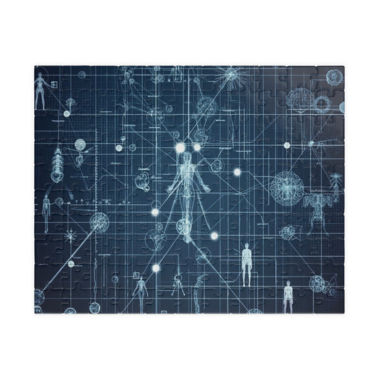 Evolving Code, Path to Alien Life (Jigsaw Puzzle)