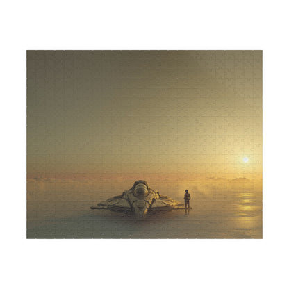 Stranded in Heaven, Vessel on the Cloud Sea (Jigsaw Puzzle)
