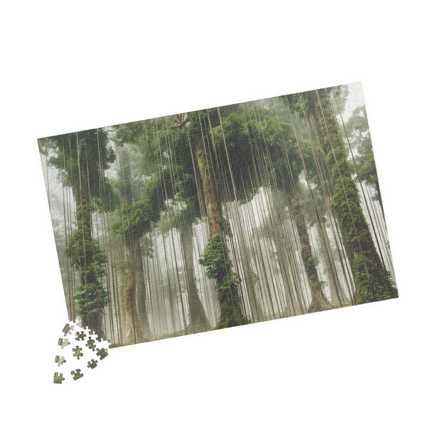 Concrete Jungle, Held by Rebar (Jigsaw Puzzle)