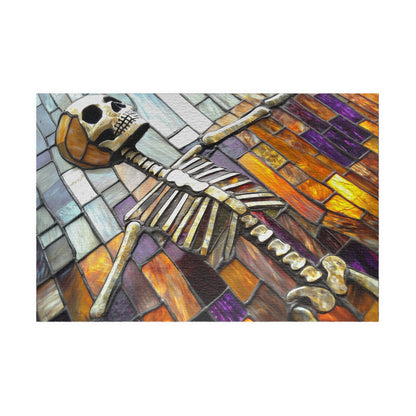 Bones of Glass, Mosaic Skeleton (Jigsaw Puzzle)