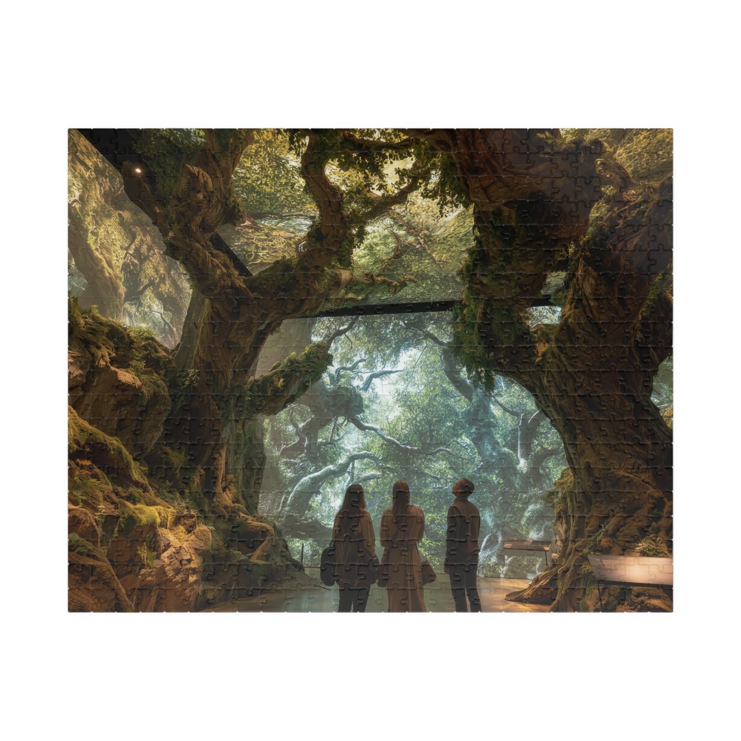Guardians of a Lost World, Museum of Green Memory (Jigsaw Puzzle)