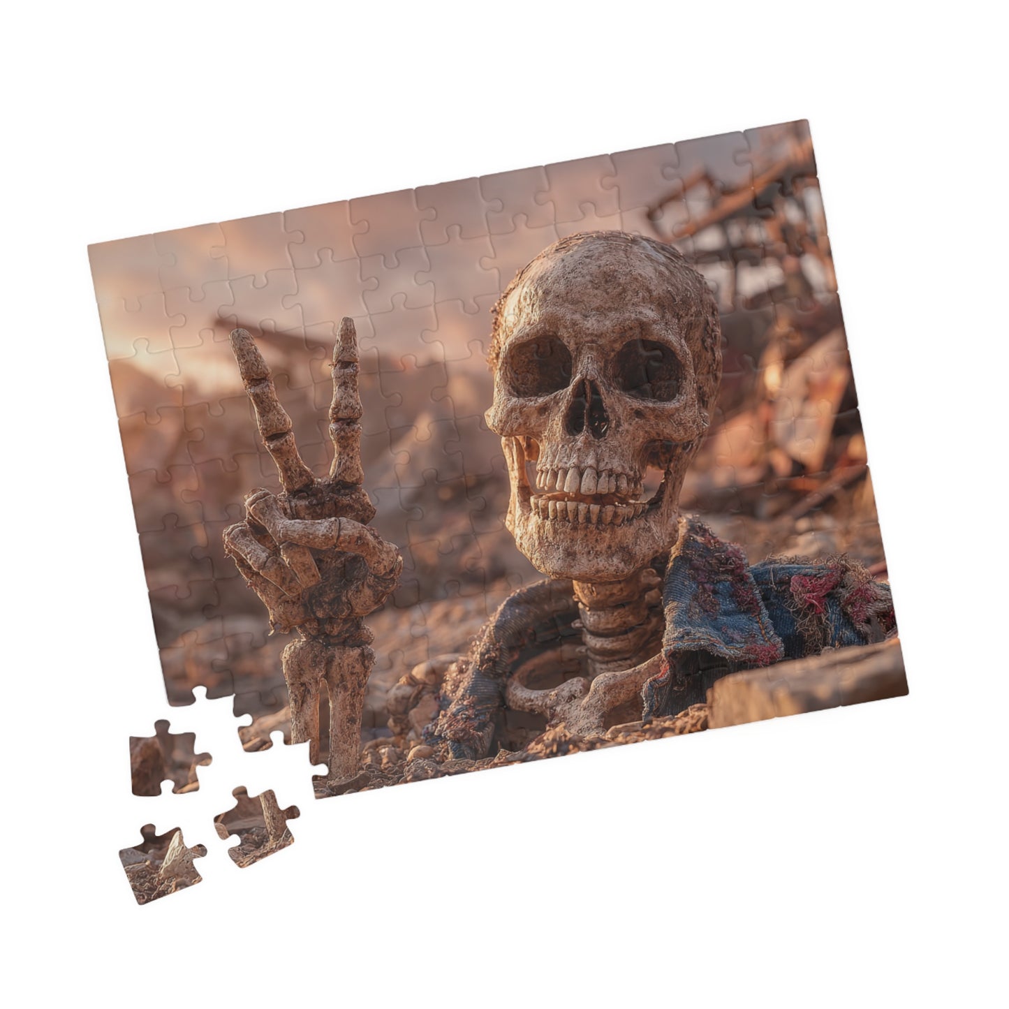 The Final Gesture, Post-Apocalyptic Pose (Jigsaw Puzzle)