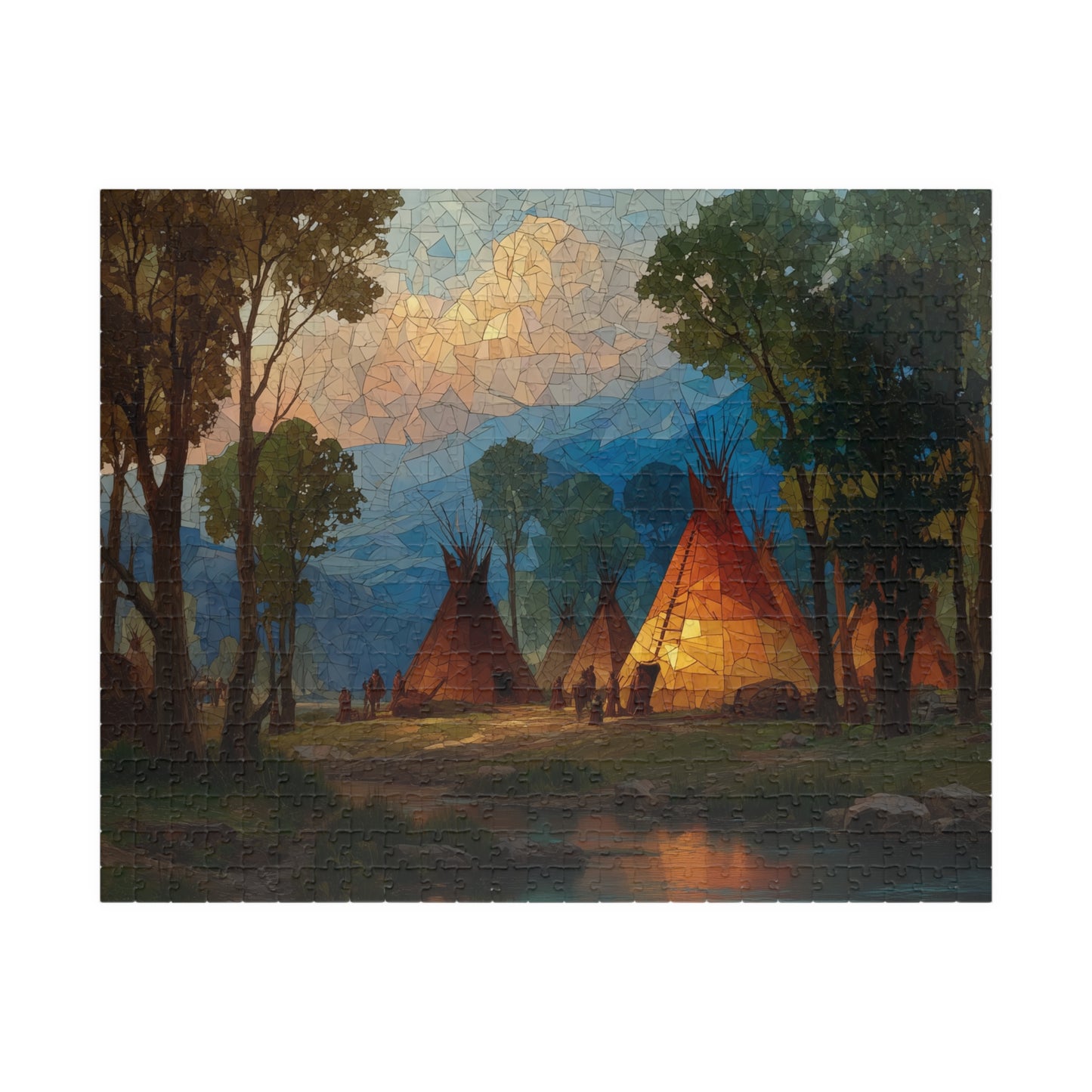 Spirit of the First Nations, Mosaic of the Ancestors (Jigsaw Puzzle)