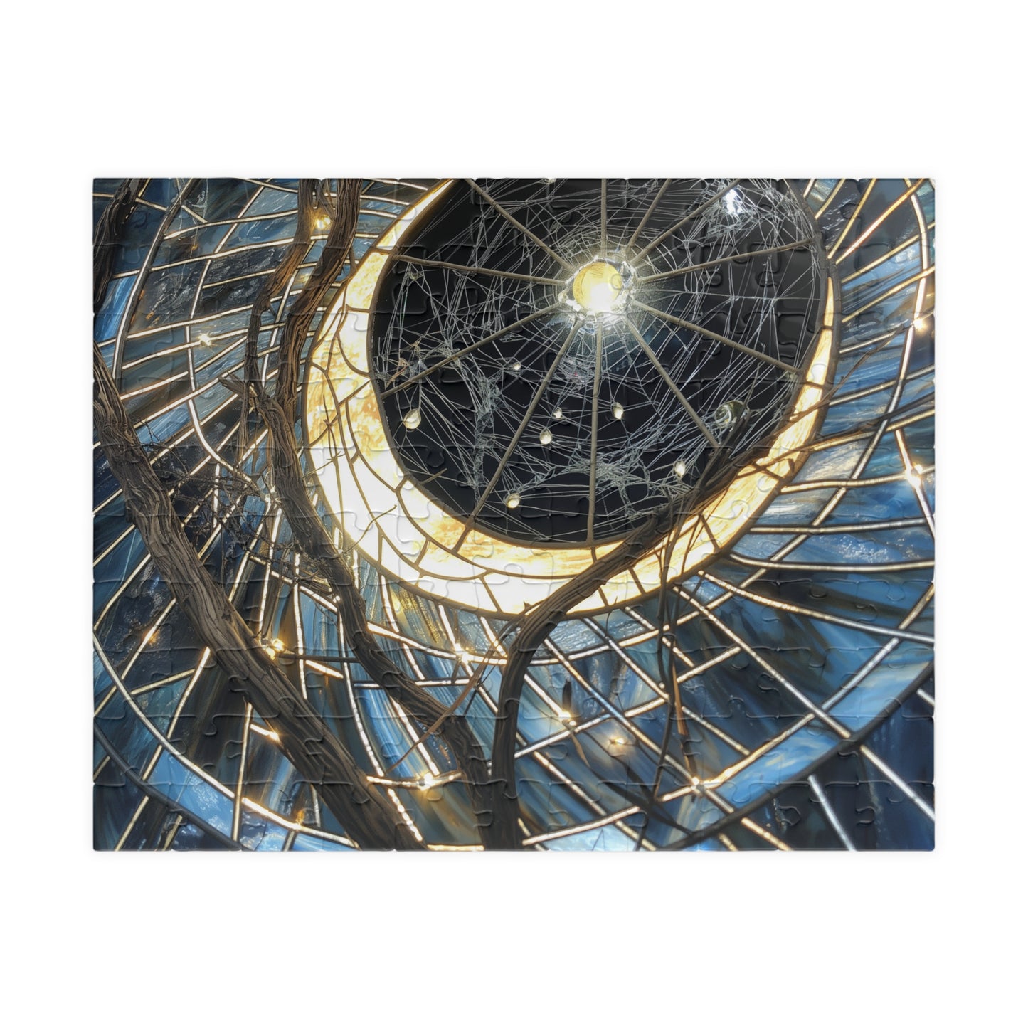 Celestial Canopy, Ascending Moonlight (Jigsaw Puzzle)