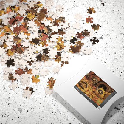 Scavenging For Winter, The Great Acorn Heist (Jigsaw Puzzle)