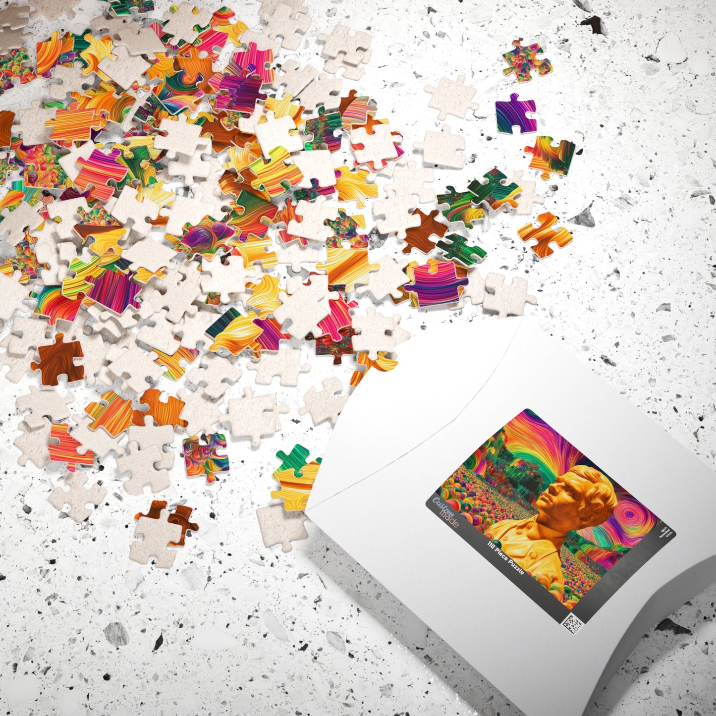 I'm on the wrong floor again, Digital Dreamscape Portrait (Jigsaw Puzzle)