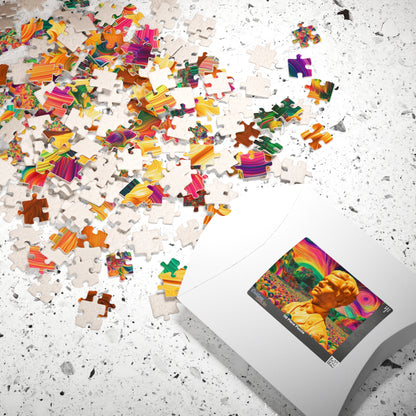 I'm on the wrong floor again, Digital Dreamscape Portrait (Jigsaw Puzzle)