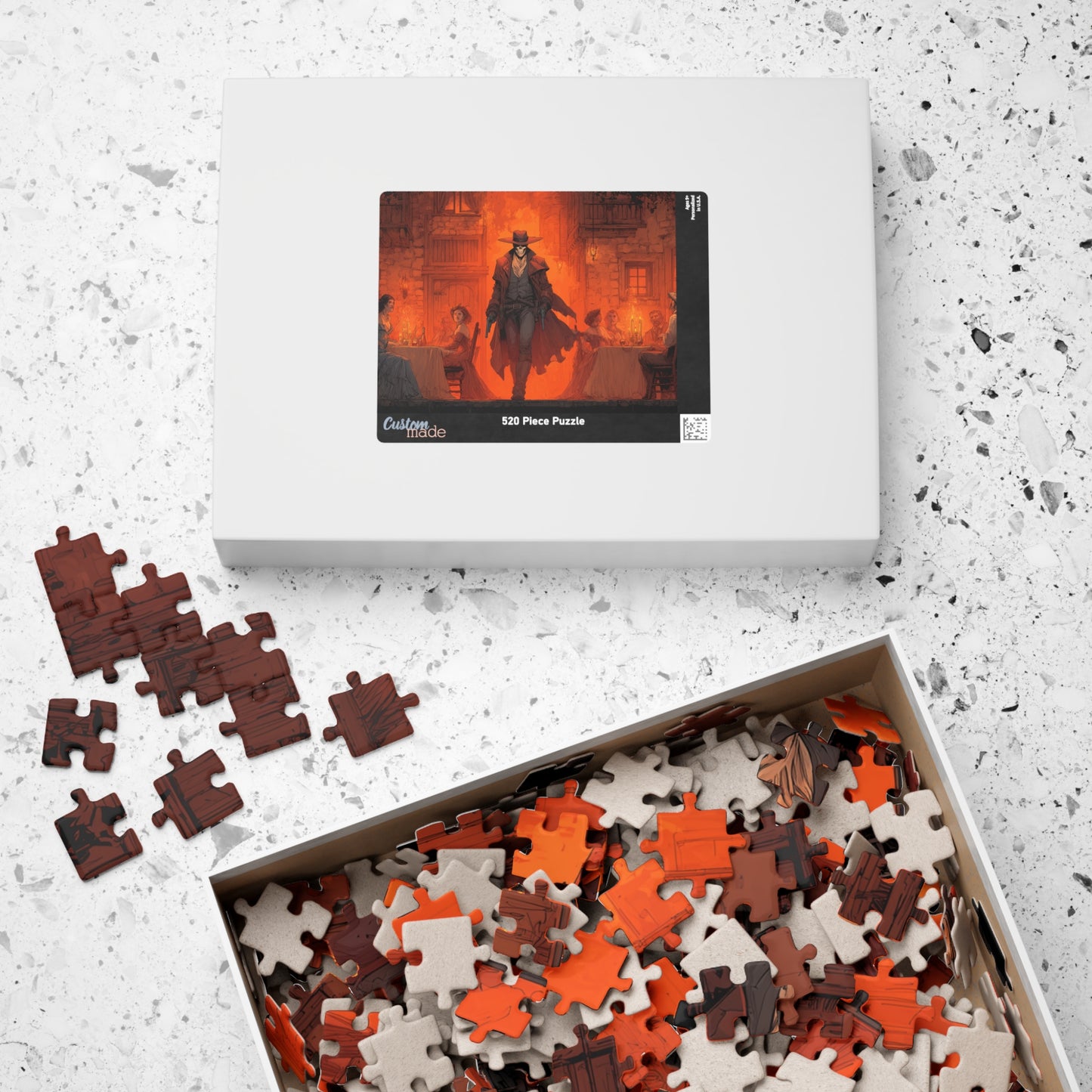 The Uninvited Guest, The Undead Western (Jigsaw Puzzle)